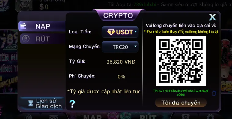 Hướng Dẫn Nạp Tiền 789Club Nhanh Chóng Nhận Thưởng Khuyến Mãi Cho Tân Thủ