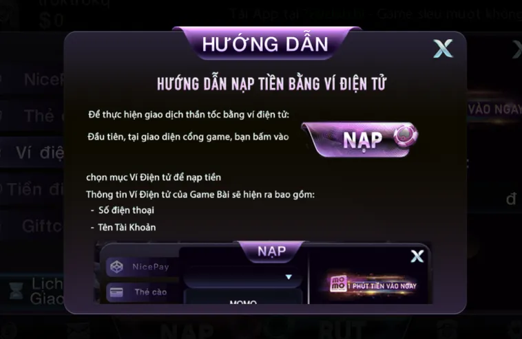 Hướng Dẫn Nạp Tiền Bằng Ví Điện Tử Tại 789Club Nhanh Chóng Nhận Thưởng Khuyến Mãi Cho Tân Thủ